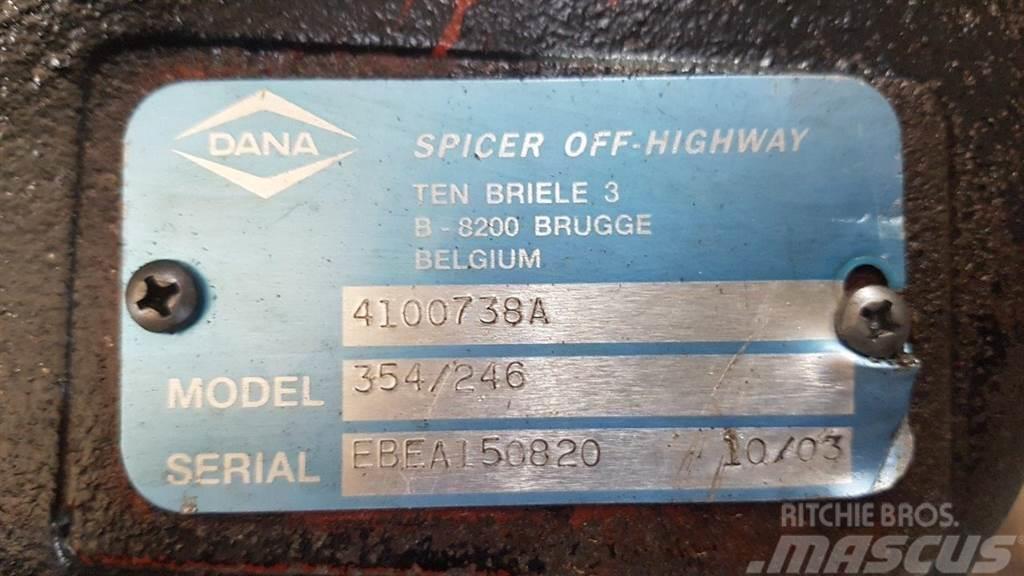  Dana Spicer 354 / 246 - Ahlmann AZ 150 - Transmiss Gear