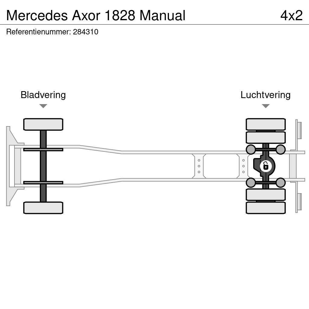 Mercedes-Benz Axor 1828 Manual Lastbil - Gardin