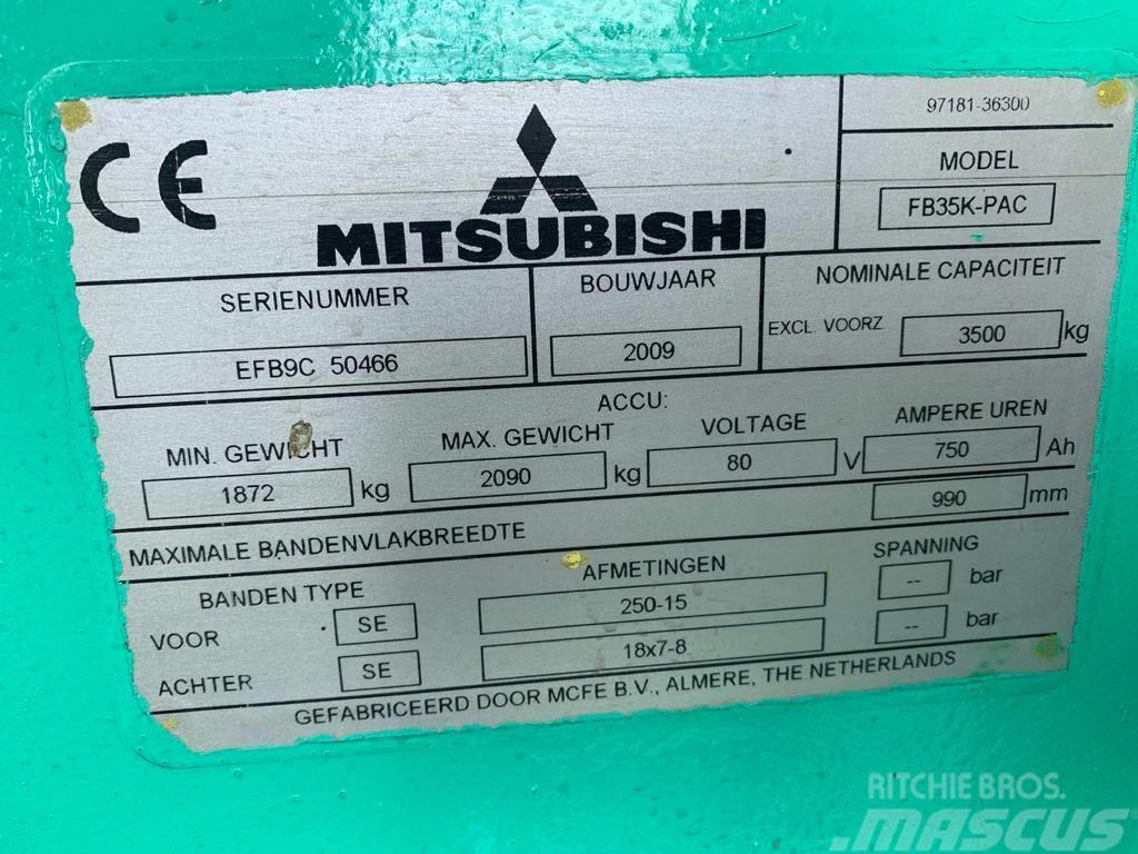 Mitsubishi FB35K-PAC El gaffeltrucks