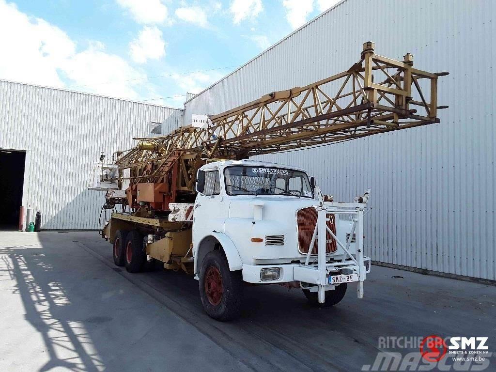 MAN 32.240 crane Lastbil med kran