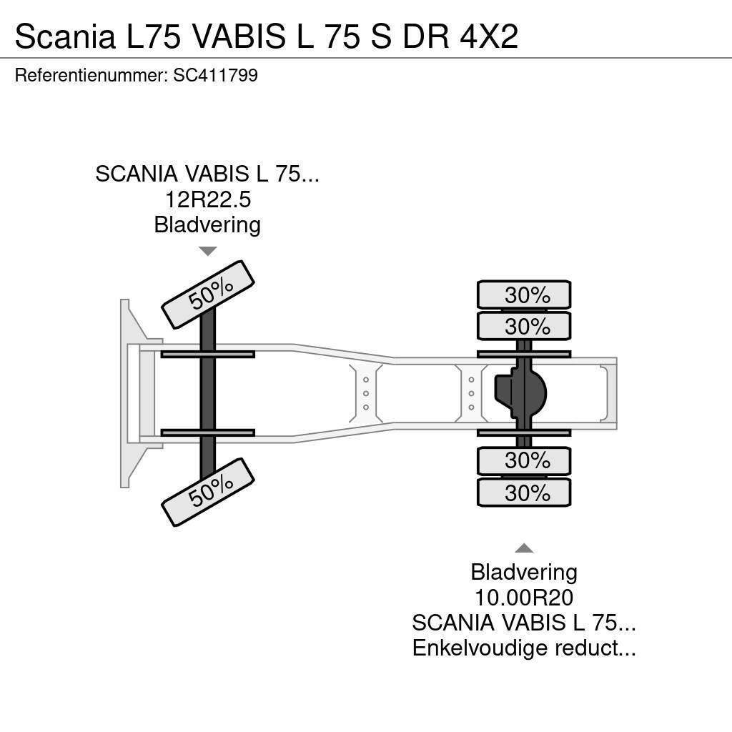 Scania L75 VABIS L 75 S DR 4X2 Trækkere