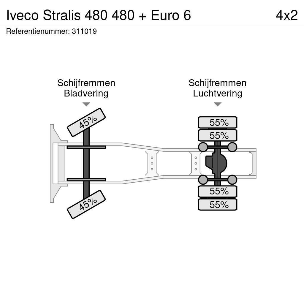 Iveco Stralis 480 480 + Euro 6 Trækkere