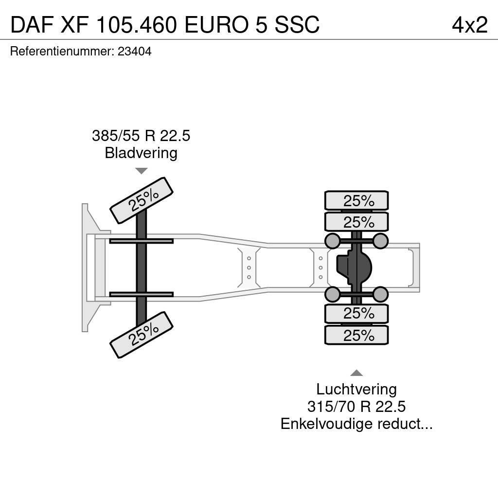 DAF XF 105.460 EURO 5 SSC Trækkere