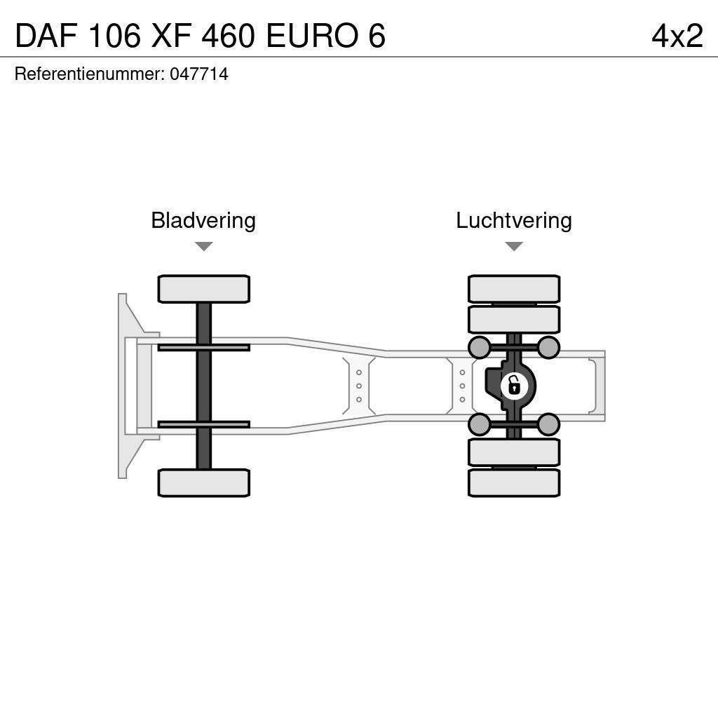 DAF 106 XF 460 EURO 6 Trækkere