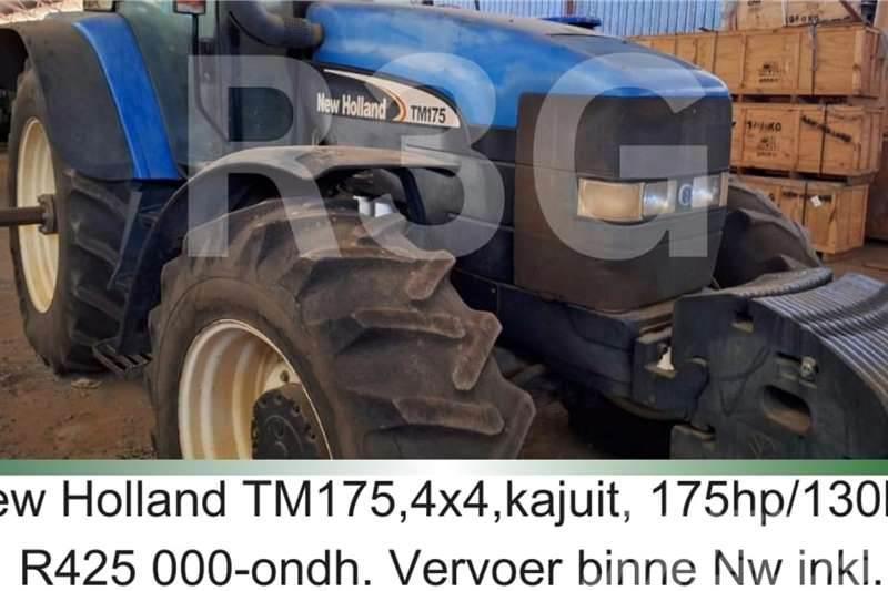 New Holland TM175 Cab - 175hp / 130kw Traktorer