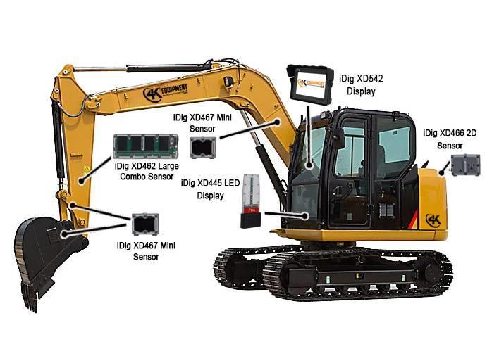  iDig NEW XD611 Touch 2D Excavator Grade Control Sy Andet tilbehør