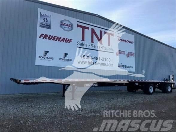 Fontaine (QTY: 25) 53 X 102 COMBO FLATBEDS CA AND CANADA LE Semi-trailer med lad/flatbed