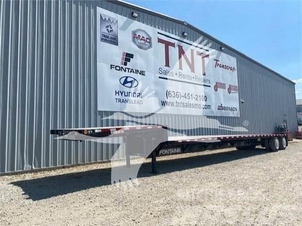 Fontaine (QTY: 25) CLOSED TANDEM ALL STEEL DROP WITH OPTION Semi-trailer blokvogn