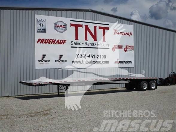 Fontaine QTY (30) 48 X 102 COMBO FLATBEDS AIR RIDE SLIDERS! Semi-trailer med lad/flatbed