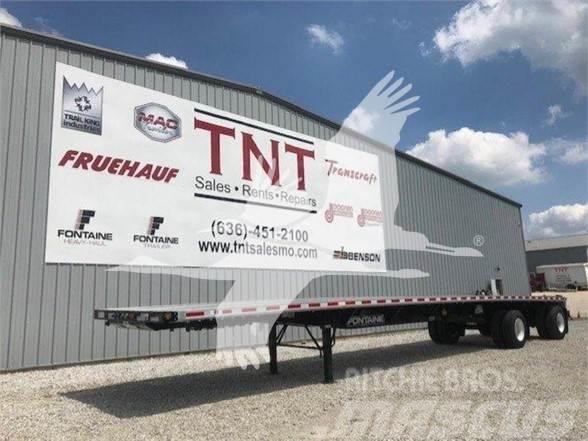 Fontaine (QTY: 50) 48 X 102 COMBO FLATBEDS WIDESPREAD AIR R Semi-trailer med lad/flatbed