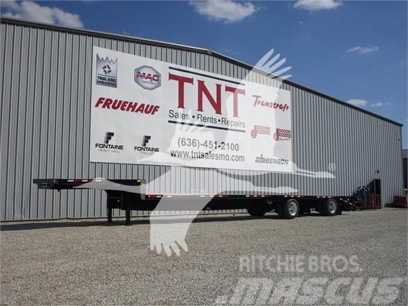 Transcraft [QTY: 2] 53X102 DTL BEAVERTAIL DROP DECK Semi-trailer blokvogn