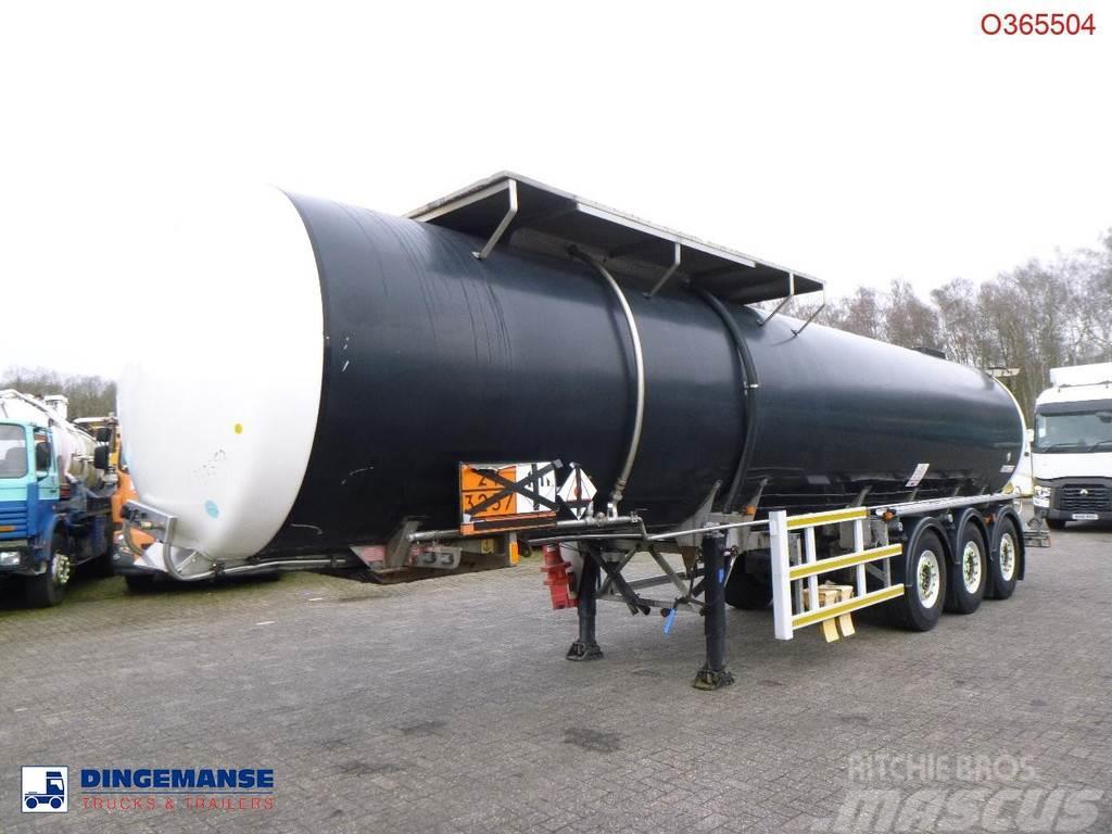  Clayton Bitumen tank inox 31.8m / 1 comp Semi-trailer med Tank