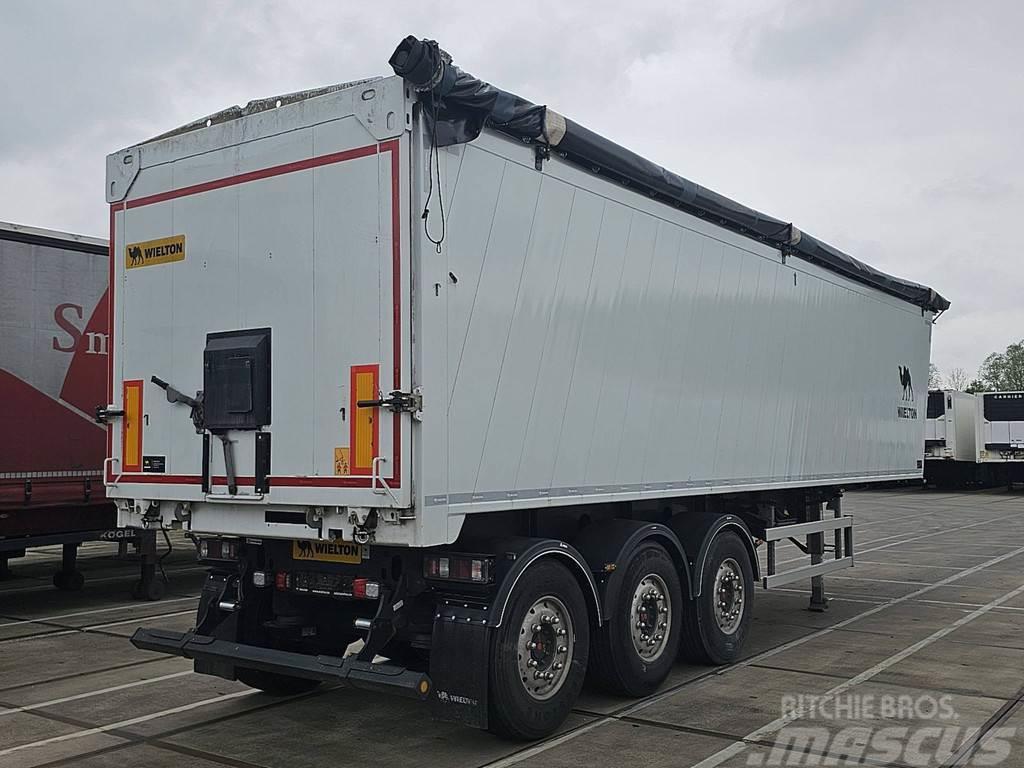 Wielton PL SAF DISC LIFTAXLE 51 m3 alu Semi-trailer med tip