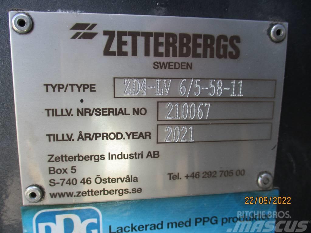  Zetterbergs Dumpersflak  Hardox ZD4-LV 6/5-58-11 Demonterbare/wirehejs