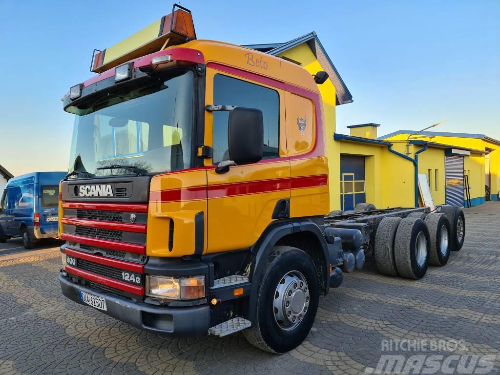 Scania 124L400 6x4, 8x4 Trækkere