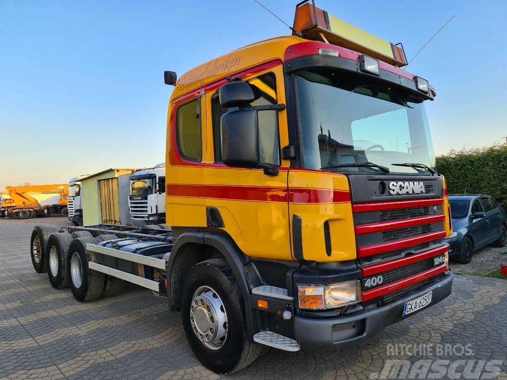 Scania 124L400 6x4, 8x4 Trækkere