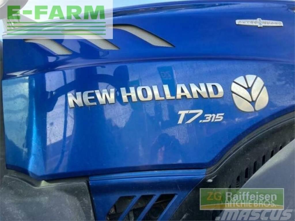 New Holland t 7.315 hd Traktorer