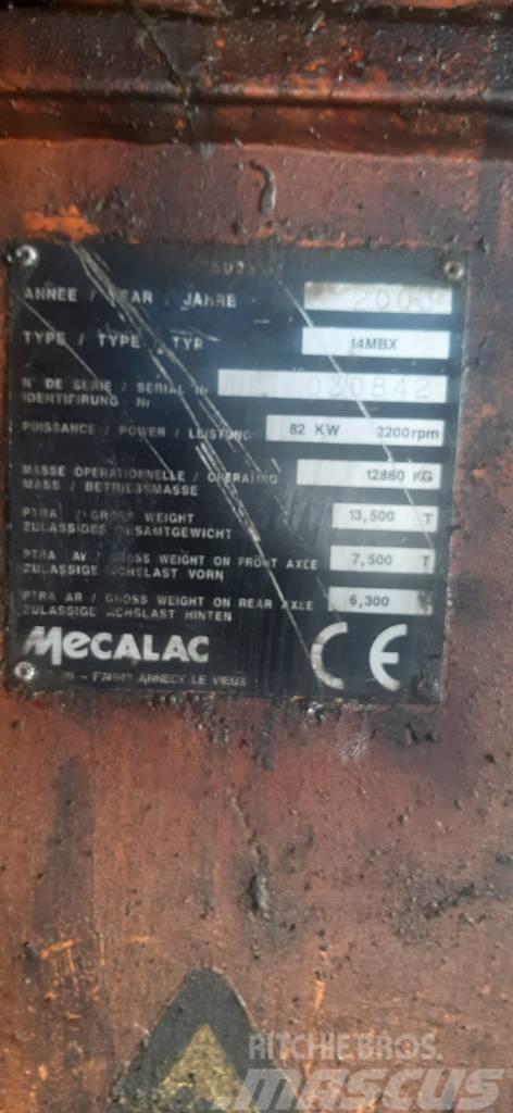 Mecalac 14MBXAR Rail Road Excavator Skinnemaskiner