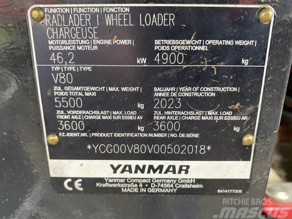 Yanmar V80-5 Læssemaskiner på hjul