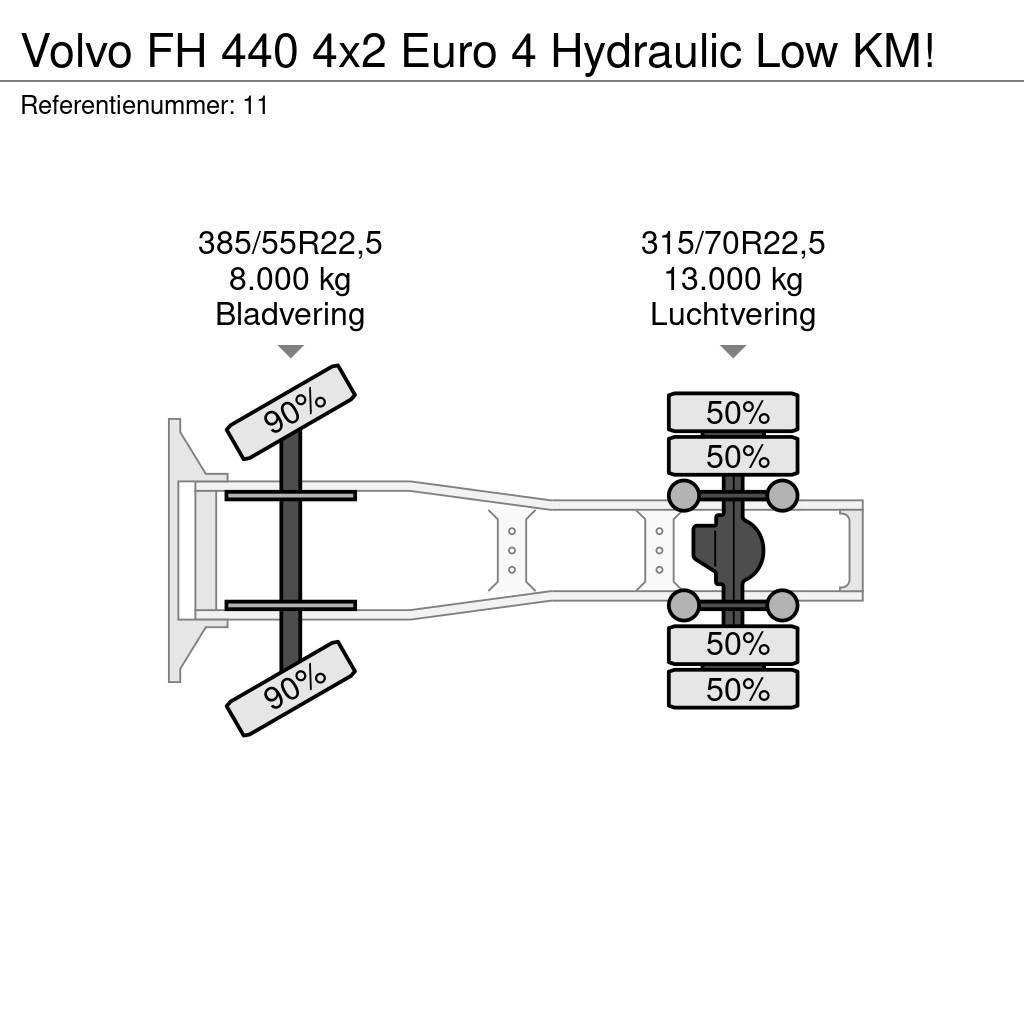 Volvo FH 440 4x2 Euro 4 Hydraulic Low KM! Trækkere
