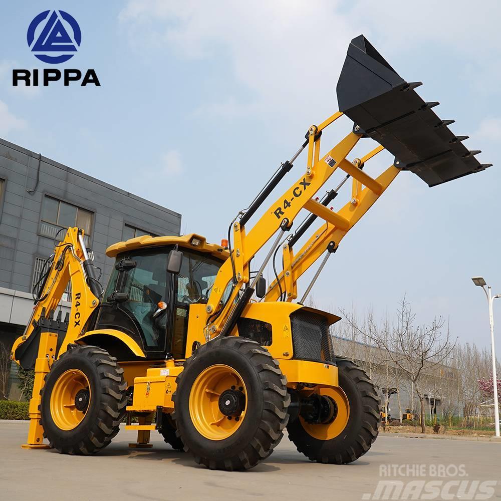  Rippa R4-CX Backhoe, Large, Cab, Air Conditioner Rendegravere