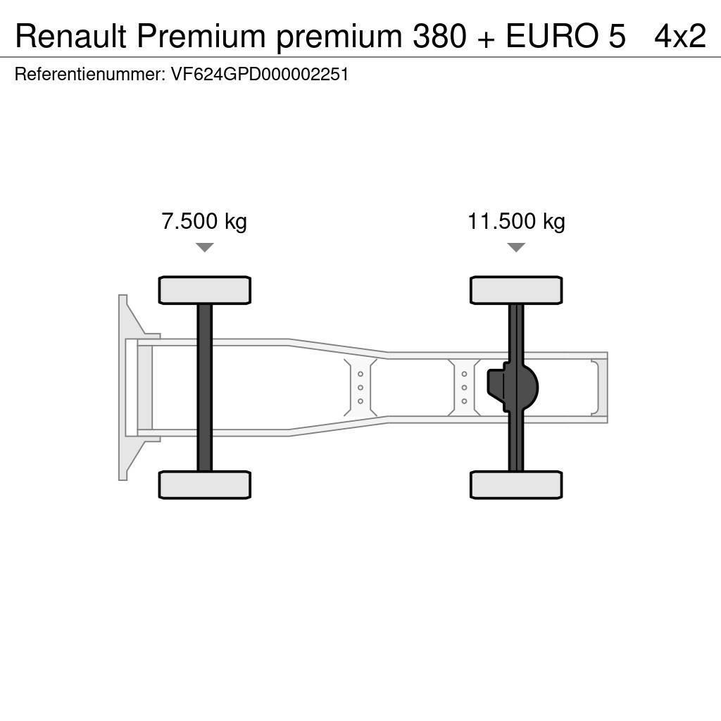 Renault Premium premium 380 + EURO 5 Trækkere