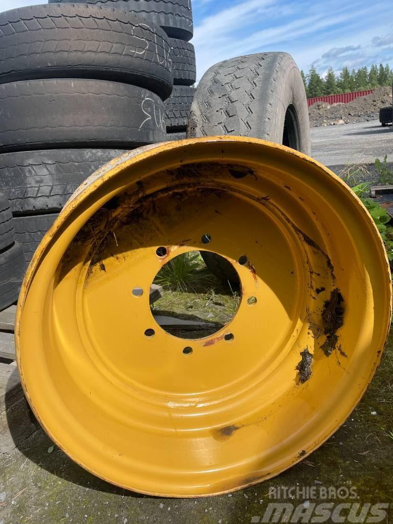  Däck Entreprenaddäck begagnade däck i olika dimens Dæk, hjul og fælge