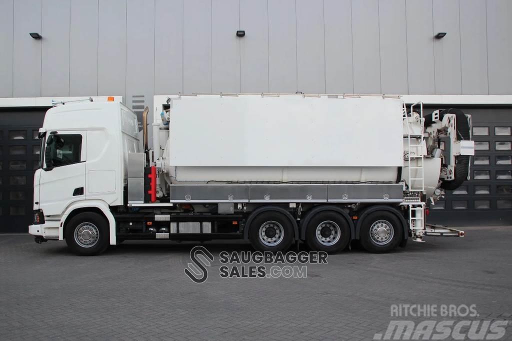 Scania R540 Amphitec Vortex 11000 suction excavator Slamsuger