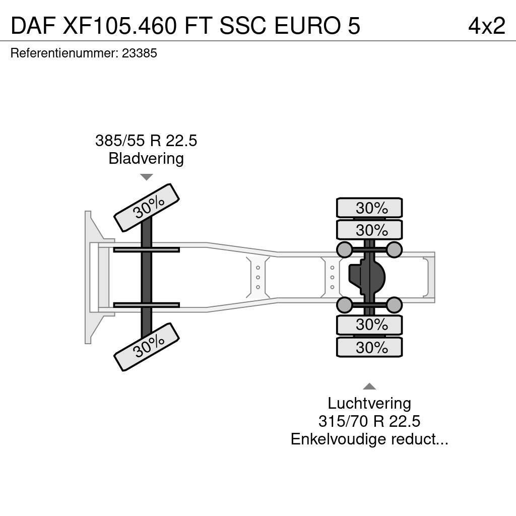 DAF XF105.460 FT SSC EURO 5 Trækkere
