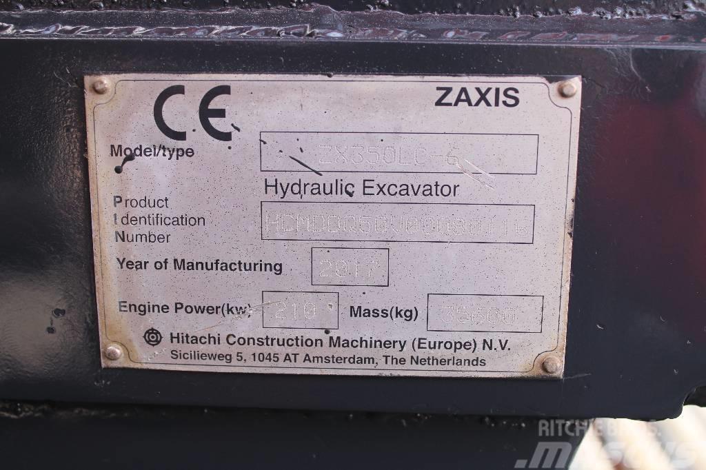 Hitachi ZX 350 LC-6 / Liitin NTP30, Rasvari Gravemaskiner på larvebånd
