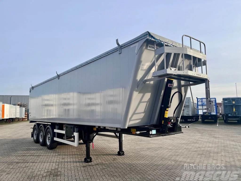  TISVOL Agrar 57m3 Alu Liftachse *NEW* Semi-trailer med tip