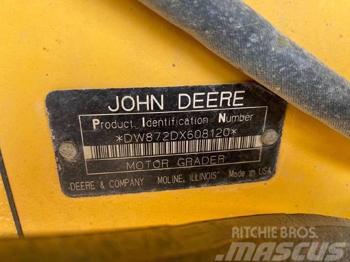 John Deere 872D Vejhøvle / Gradere