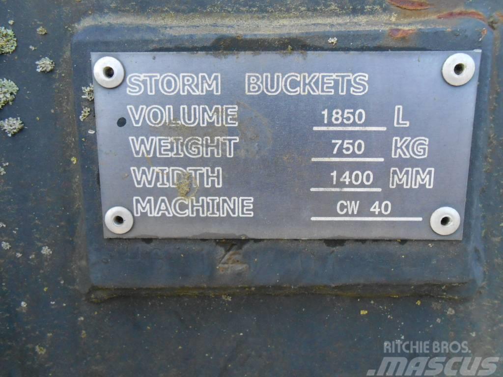  Storm GEBRUIKTE DIEPLEPEL CW40 1400mm Skovle