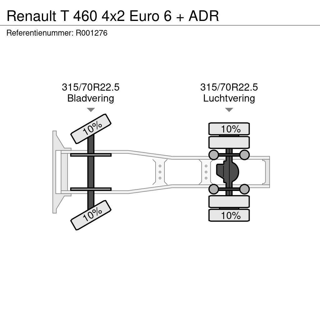 Renault T 460 4x2 Euro 6 + ADR Trækkere