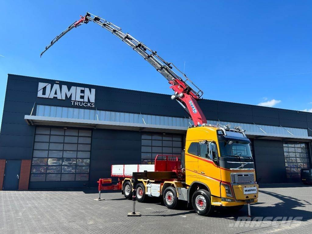 Volvo FH 16.550 FH 16.550 8x2 Euro 6 EFFER 955/8S + JIB Kraner til alt terræn