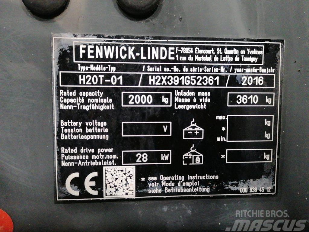 Linde H20T-01 LPG gaffeltrucks