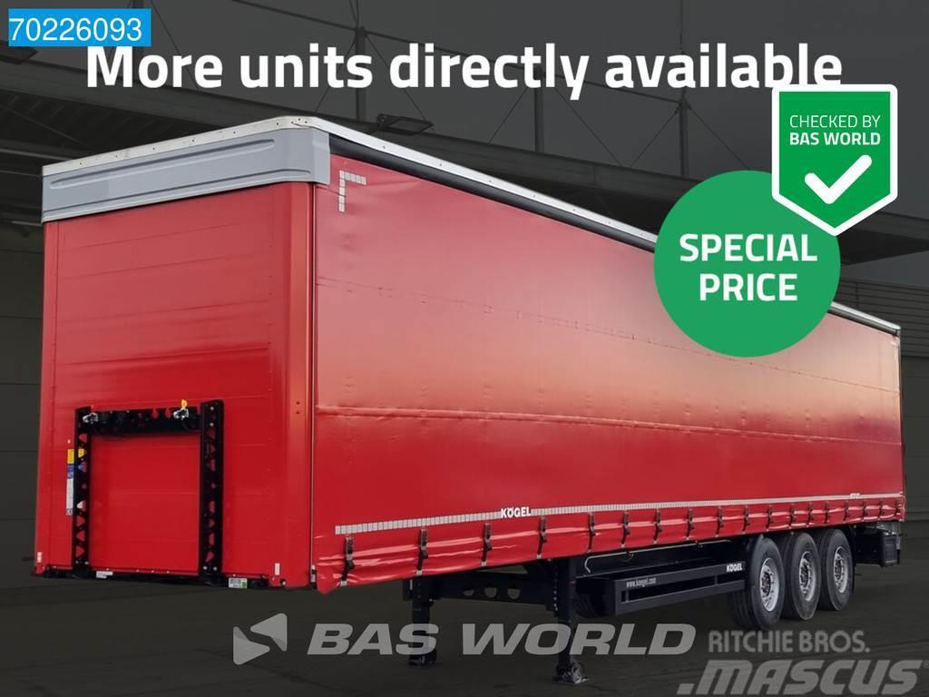 Kögel S24-1 3 axles More Units Available NEW BPW/SAF Lif Semi-trailer med Gardinsider