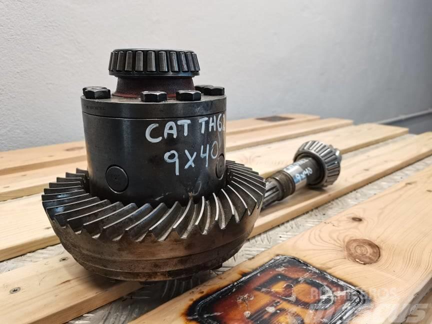 CAT TH 63 {differential 9X40 Clark-Hurth} Aksler