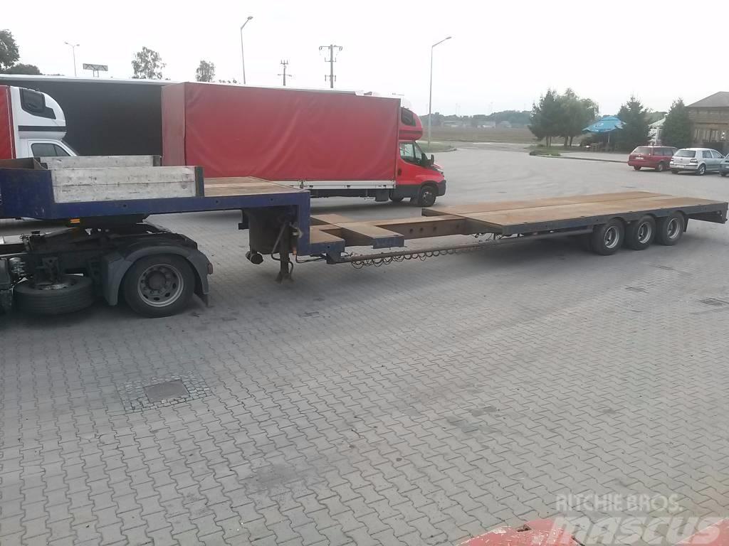  NACZEPA 3 OSIOWA TYPU SEMI BROSHUIS Semi-trailer blokvogn