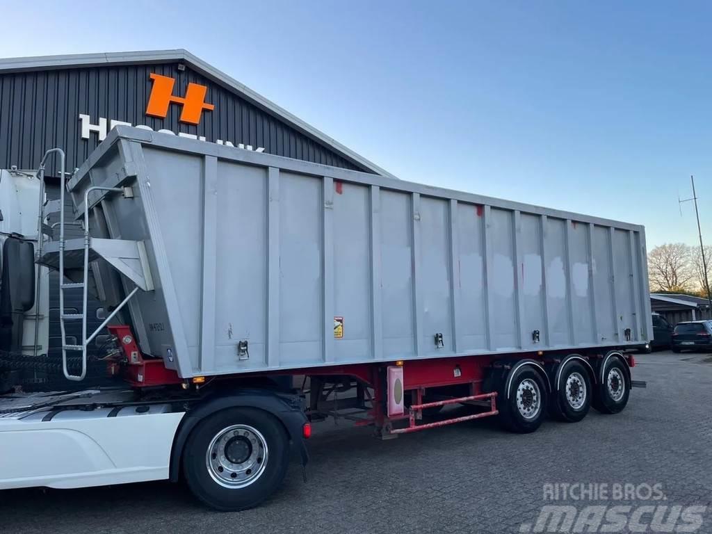 Benalu 50m3 VOL-ALU 5.460KG Liftas SAF Schijfremmen Semi-trailer med tip