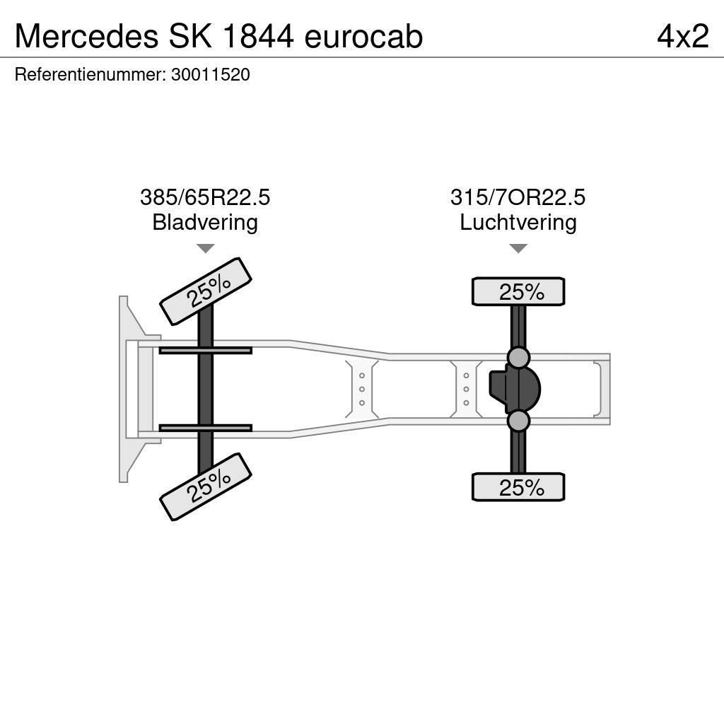 Mercedes-Benz SK 1844 eurocab Trækkere