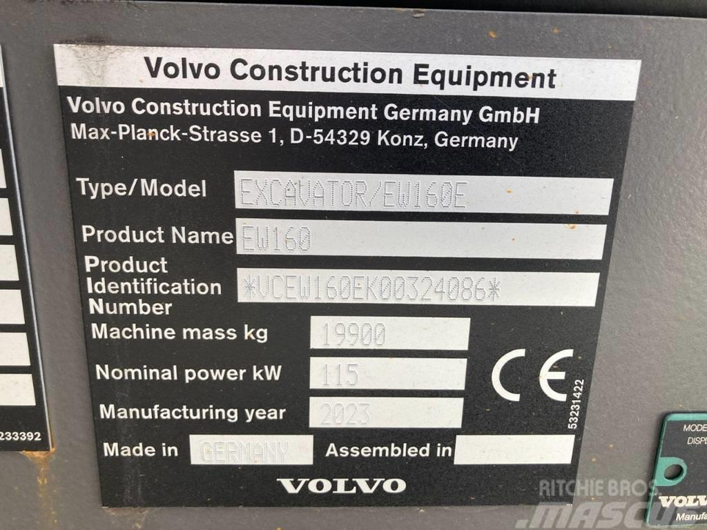 Volvo EW 160 E Gravemaskiner på hjul