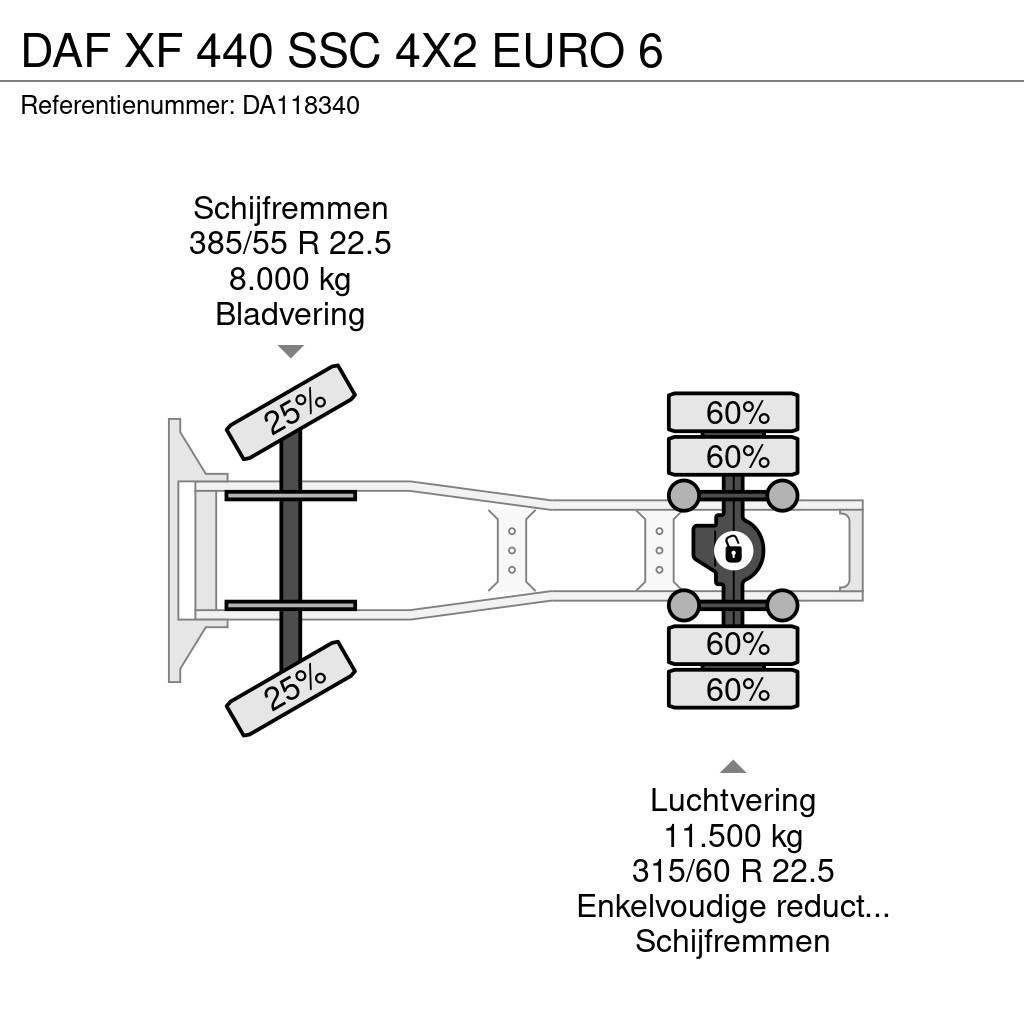DAF XF 440 SSC 4X2 EURO 6 Trækkere