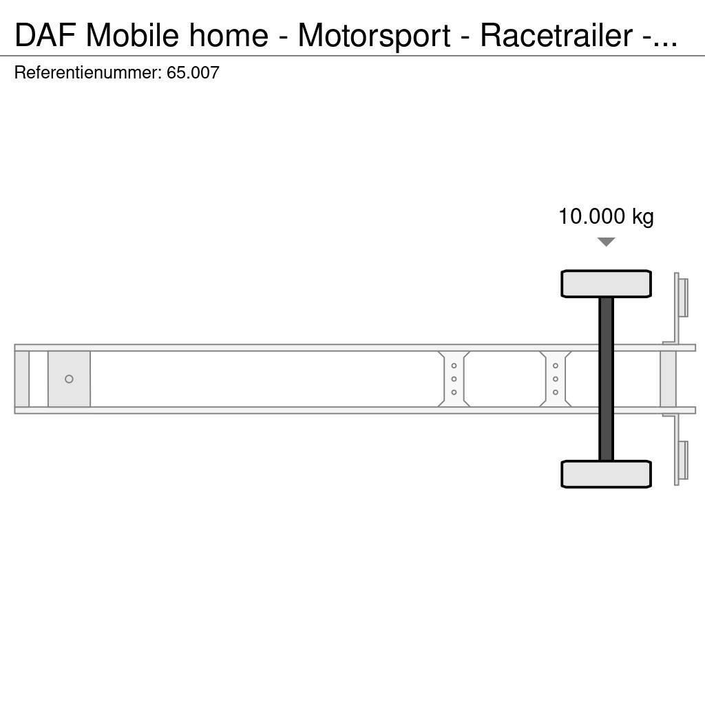 DAF Mobile home - Motorsport - Racetrailer - 65.007 Andre Semi-trailere