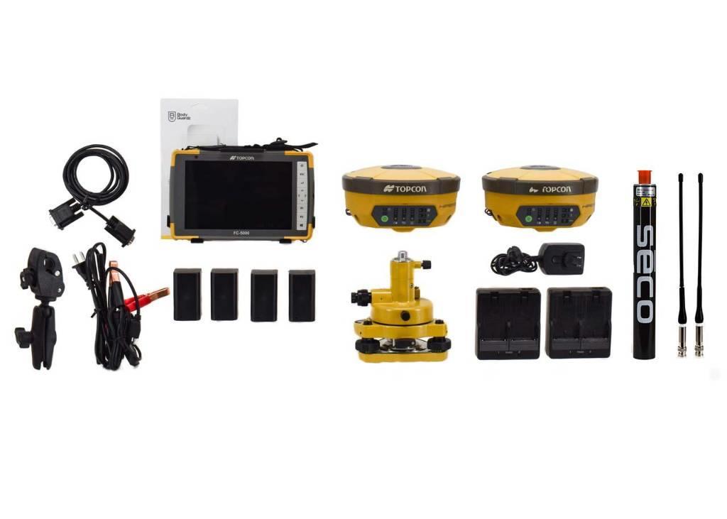 Topcon Dual Hiper V UHF II GPS Kit w/ FC-5000 & Pocket-3D Andet tilbehør