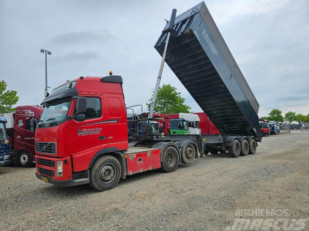 AMT 30m3 + 18m3 top //Tipper//Top condition Semi-trailer med tip
