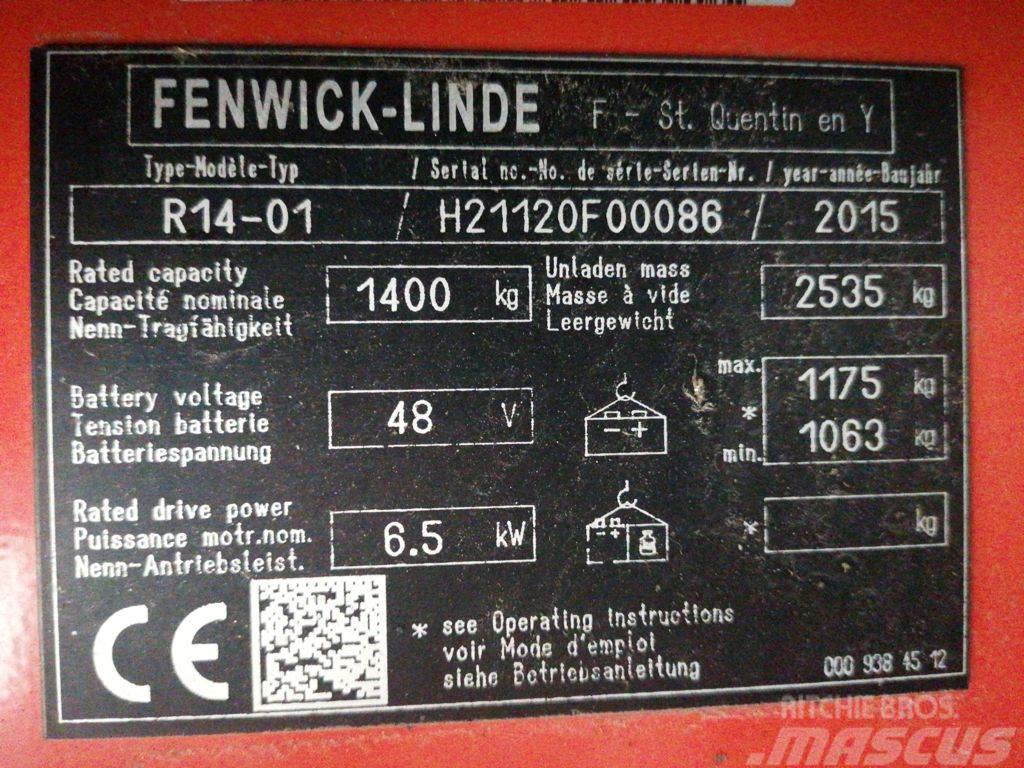 Linde R14-01 Reachtruck