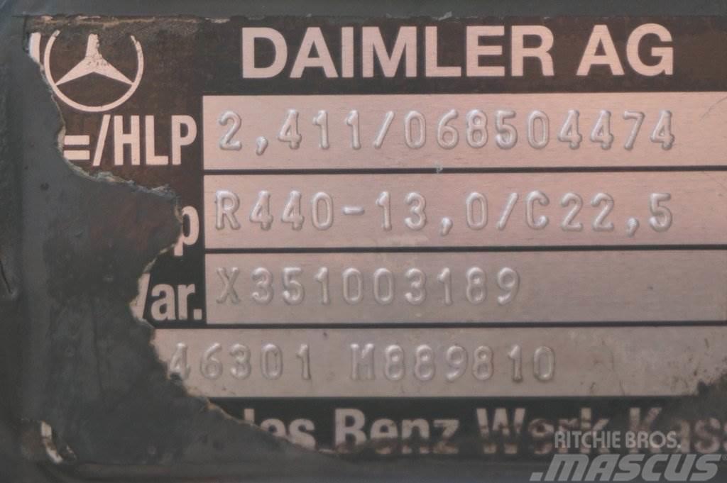 Mercedes-Benz R440-13A/C22.5 41/17 Aksler
