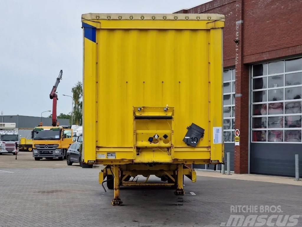 Krone SZ Tautliner - Steering axle - BPW Axle - Sliding Semi-trailer med Gardinsider
