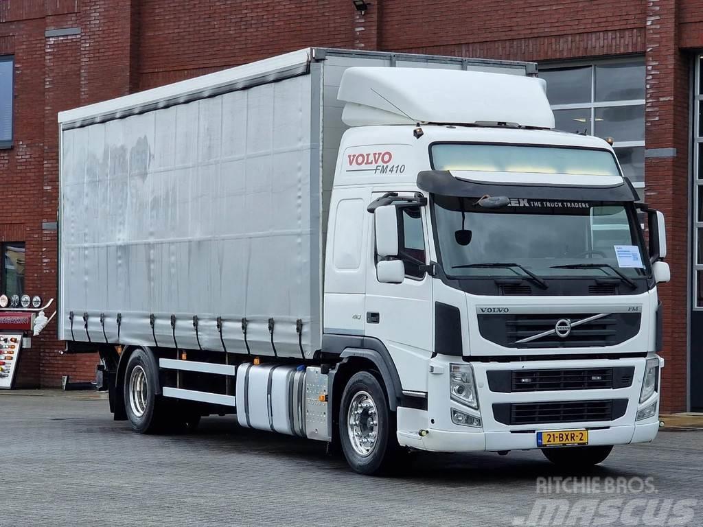 Volvo FM 410 4x2 Globetrotter - Loadlift - I shift - Eur Curtainsider trucks